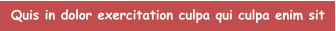 Quis in dolor exercitation culpa qui culpa enim sit